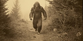 Vintage Bigfoot Photo